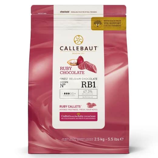 Chocolat de Couverture Ruby Callebaut