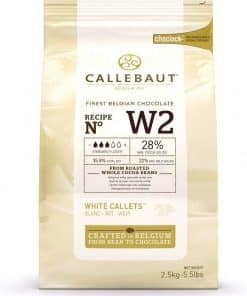 Chocolat de couverture blanc Callebaut 28 %